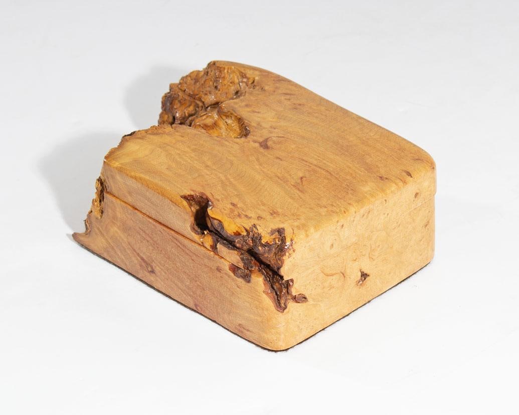 Burlwood Dresser Box - 3
