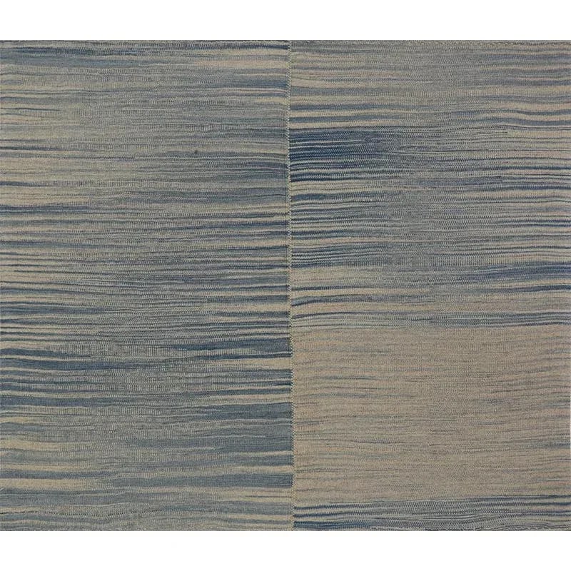 Handwoven Scandinavian Style Persian Kilim Area Rug 3'4'' X 4'0'' - 8
