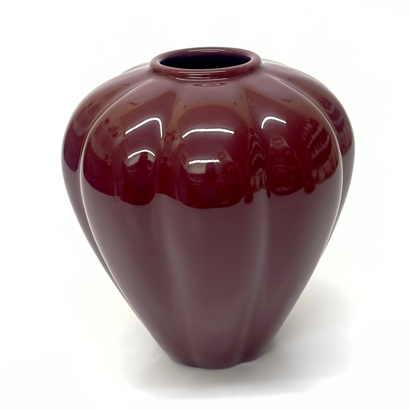Monolithic Symphony in Mauve Lavender and Deep Cherry Vessels - Group of 5 - 11