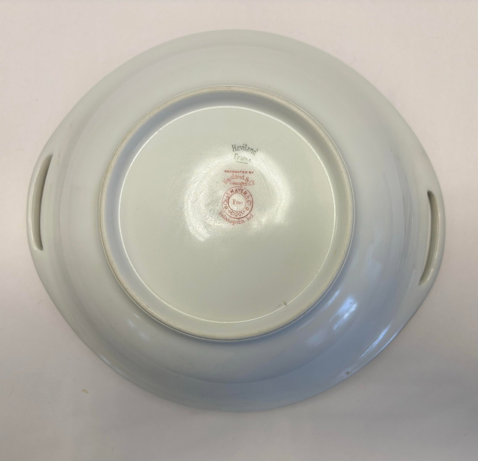 Antique Haviland Limoges French Porcelain Serving Set for Chas. Mayer & Co., Gilt Whiteware, C. 1900 - 7