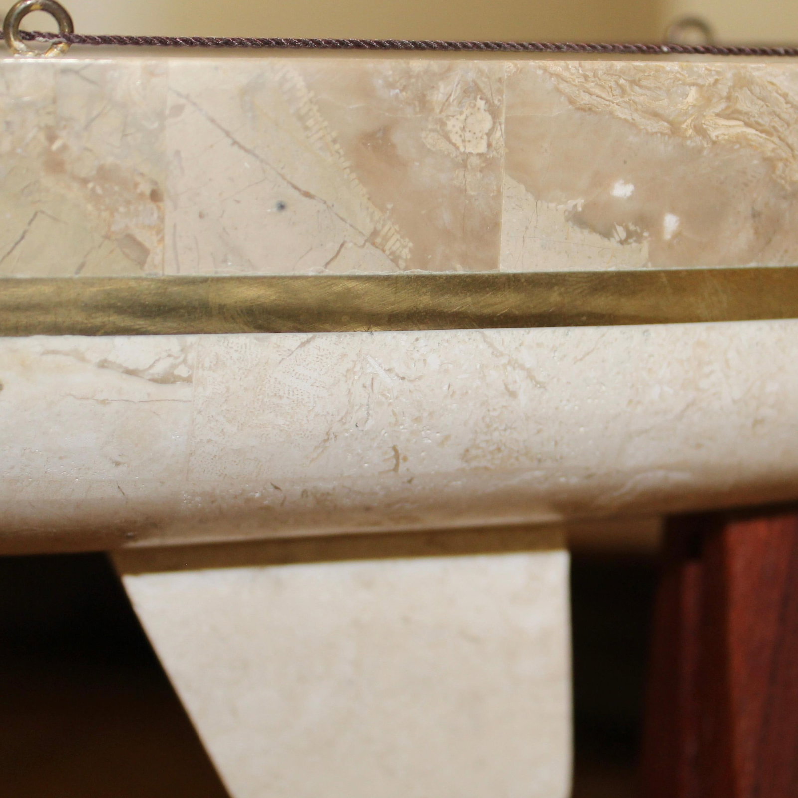 1980s Brass and Stone Sailboat Model - 3
