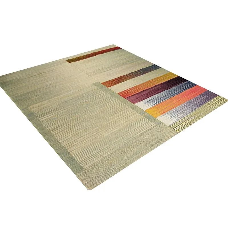 Handwoven Scandinavian Style Persian Area Rug 6'1" X 6'8" - 10