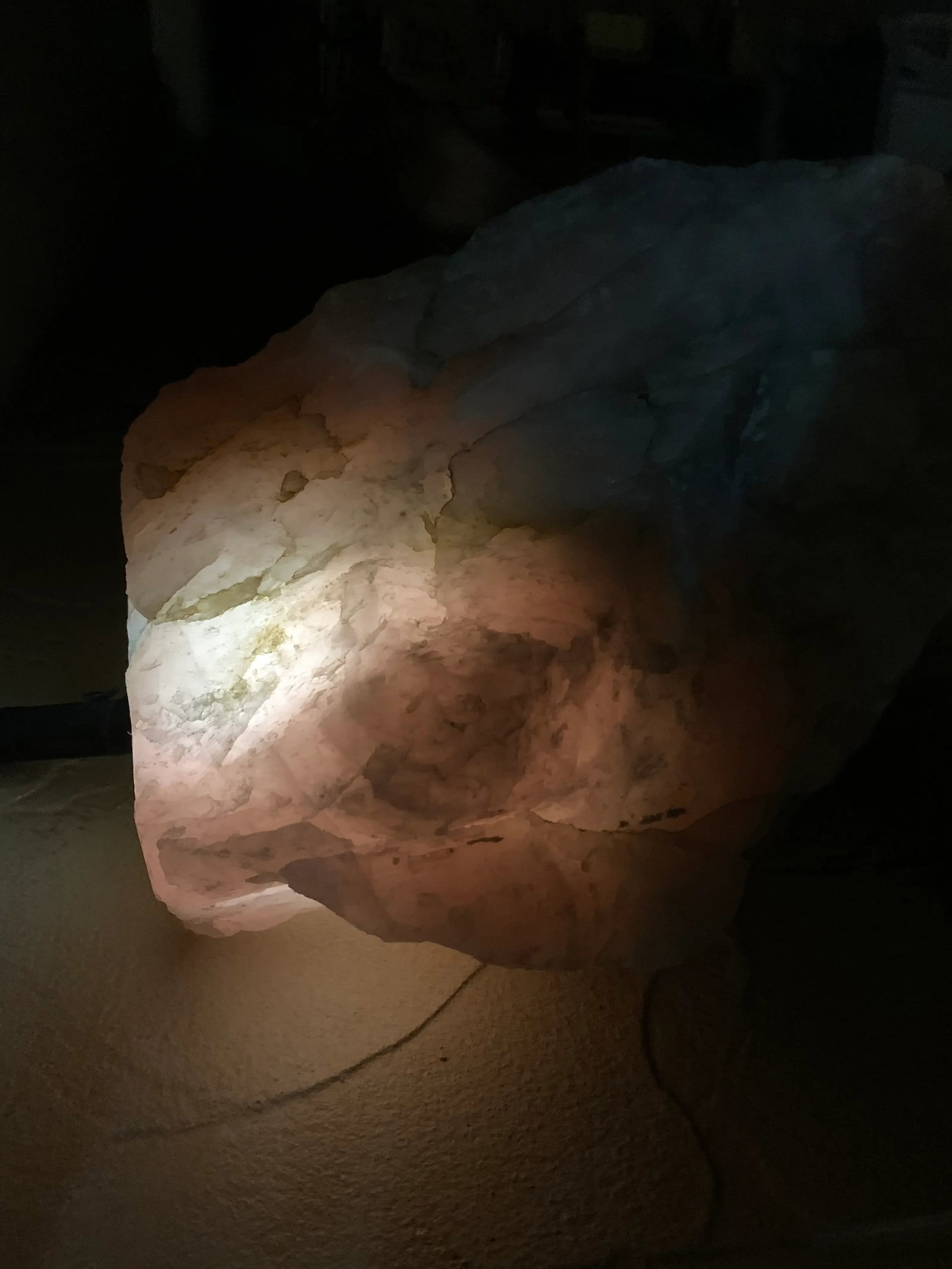 Large Raw Rose-Quartz Crystal Stone - 12