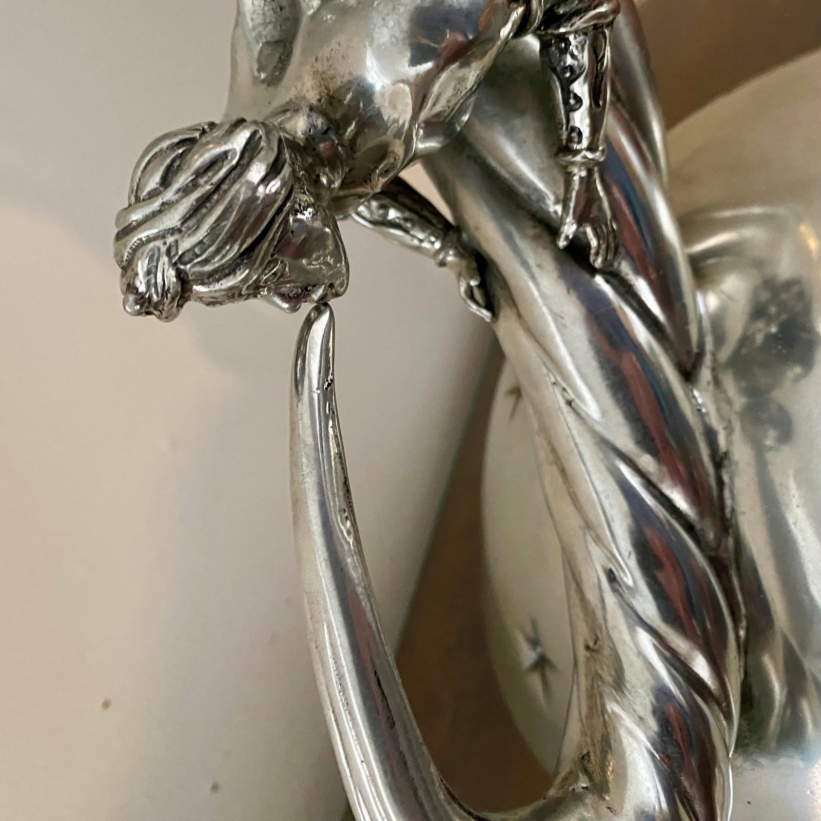 Piero Figura Pewter Wine Chiller Vase Centerpiece for Neiman Marcus - 13