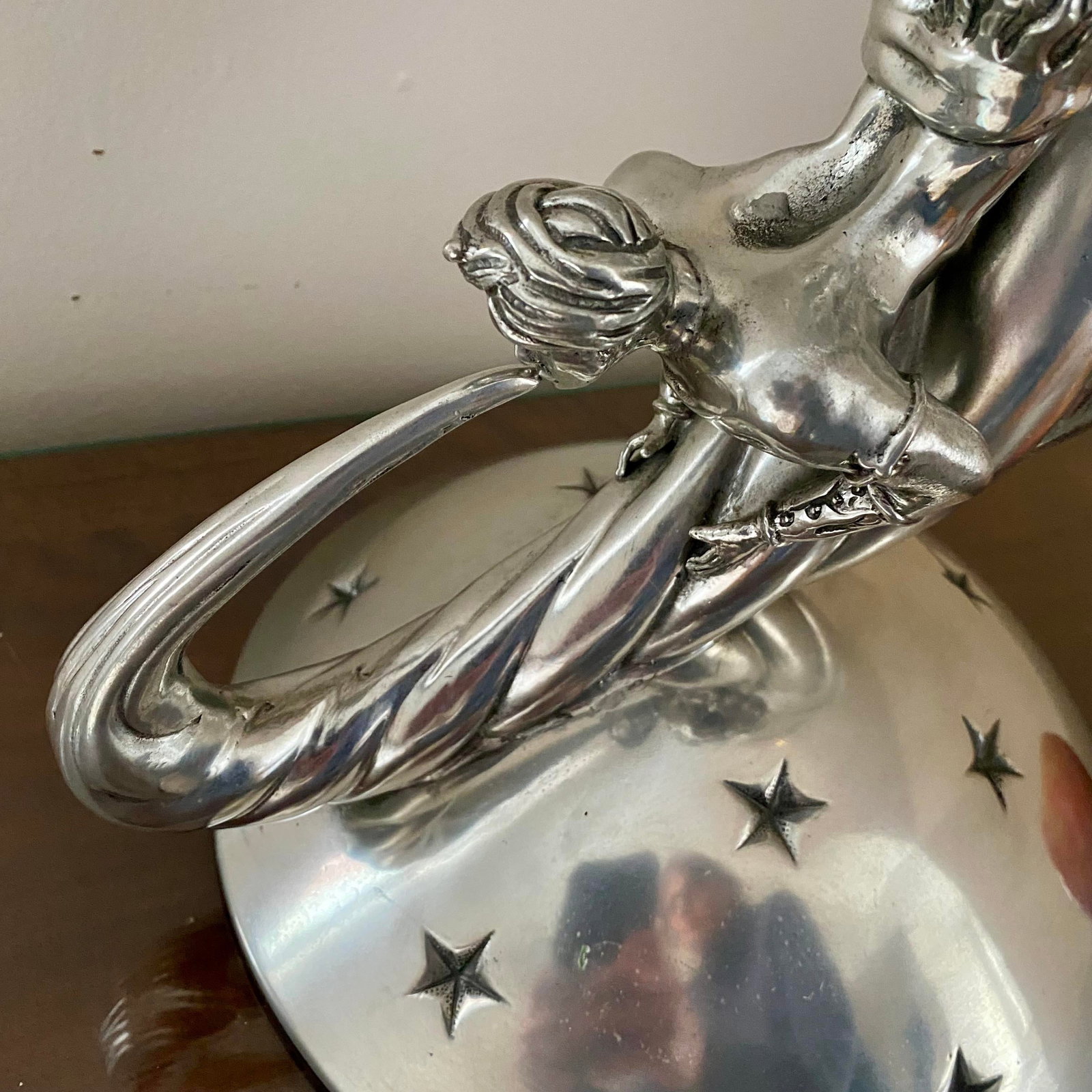 Piero Figura Pewter Wine Chiller Vase Centerpiece for Neiman Marcus - 15