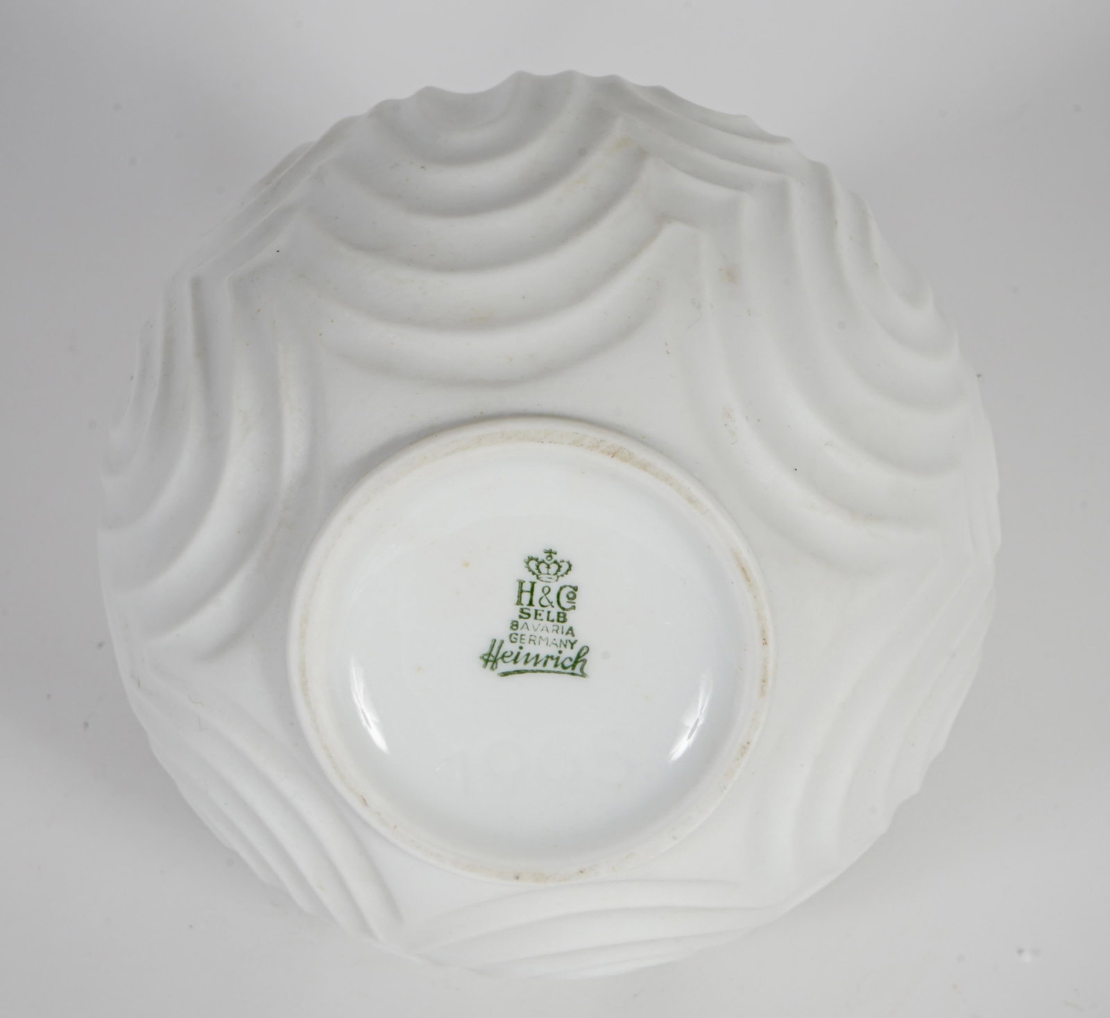 Vintage Heinrich White Ceramic Vase - 4