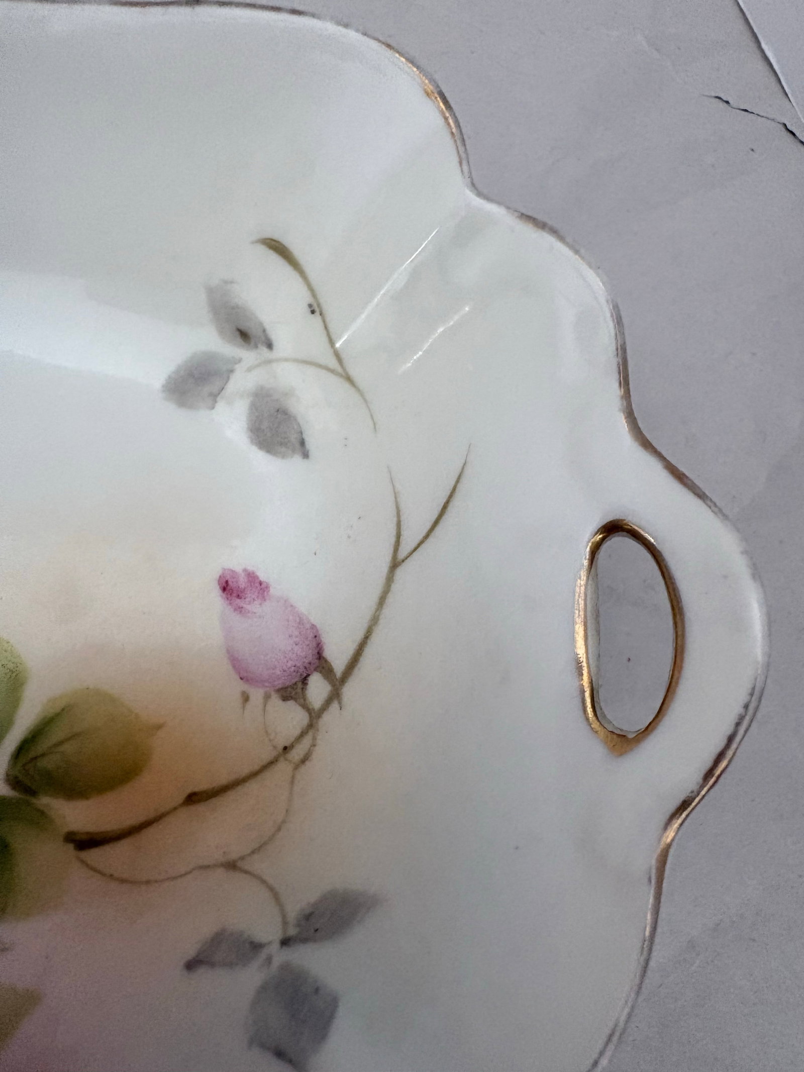 Antique Nippon Kutani Hand-Painted Porcelain Serving Set With Butterflies, C. 1910 - 10