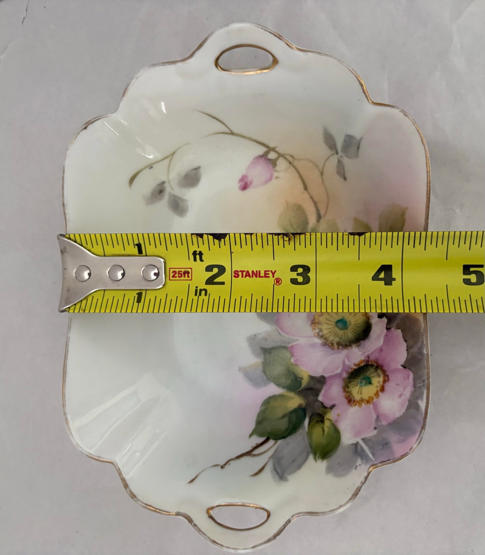 Antique Nippon Kutani Hand-Painted Porcelain Serving Set With Butterflies, C. 1910 - 7