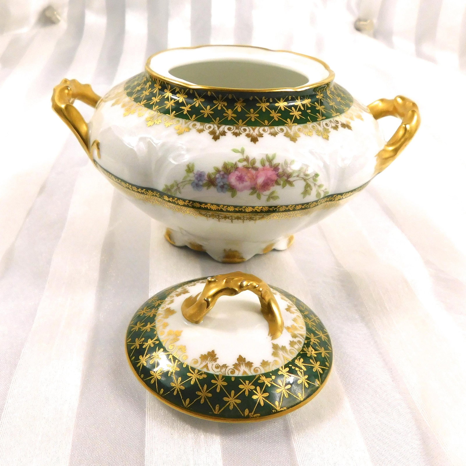 Gerard, Dufraisseix & Abbot Chcoolate Pot With Sugar Bowl and Cups - 14
