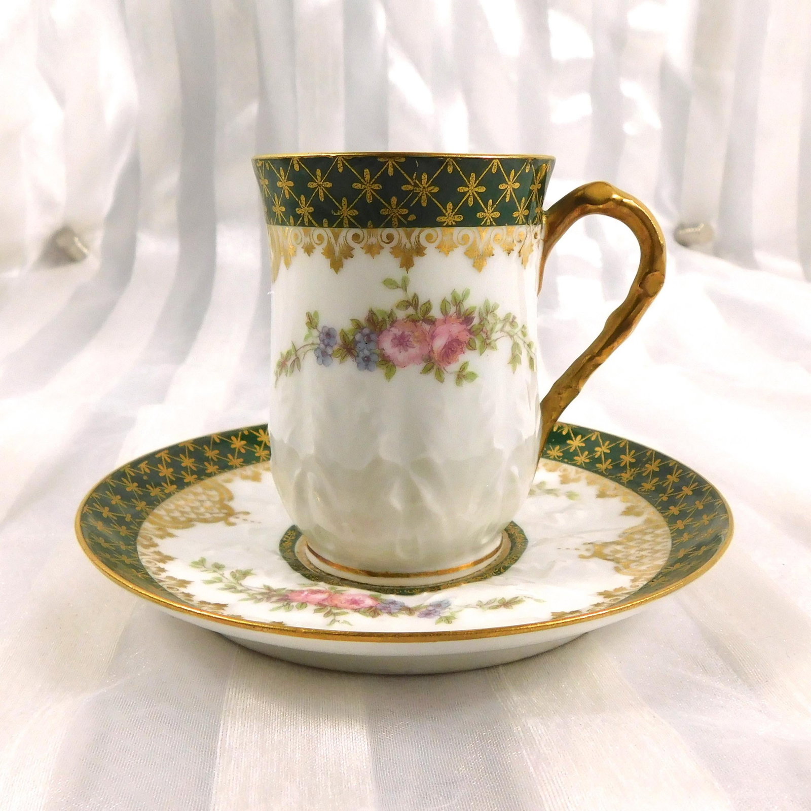 Gerard, Dufraisseix & Abbot Chcoolate Pot With Sugar Bowl and Cups - 15