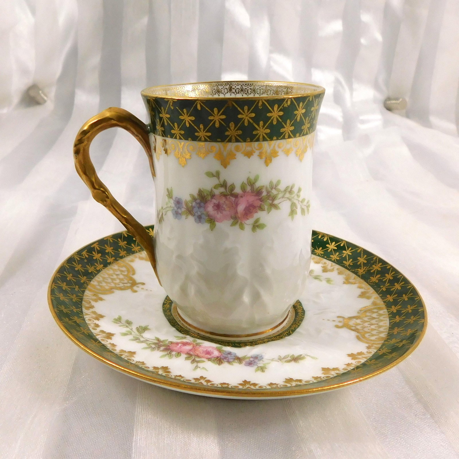Gerard, Dufraisseix & Abbot Chcoolate Pot With Sugar Bowl and Cups - 16