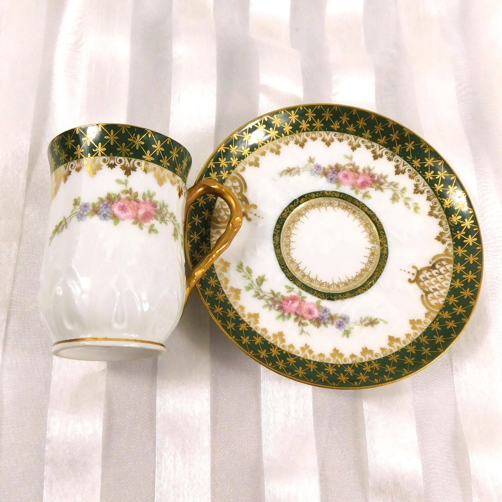 Gerard, Dufraisseix & Abbot Chcoolate Pot With Sugar Bowl and Cups - 17