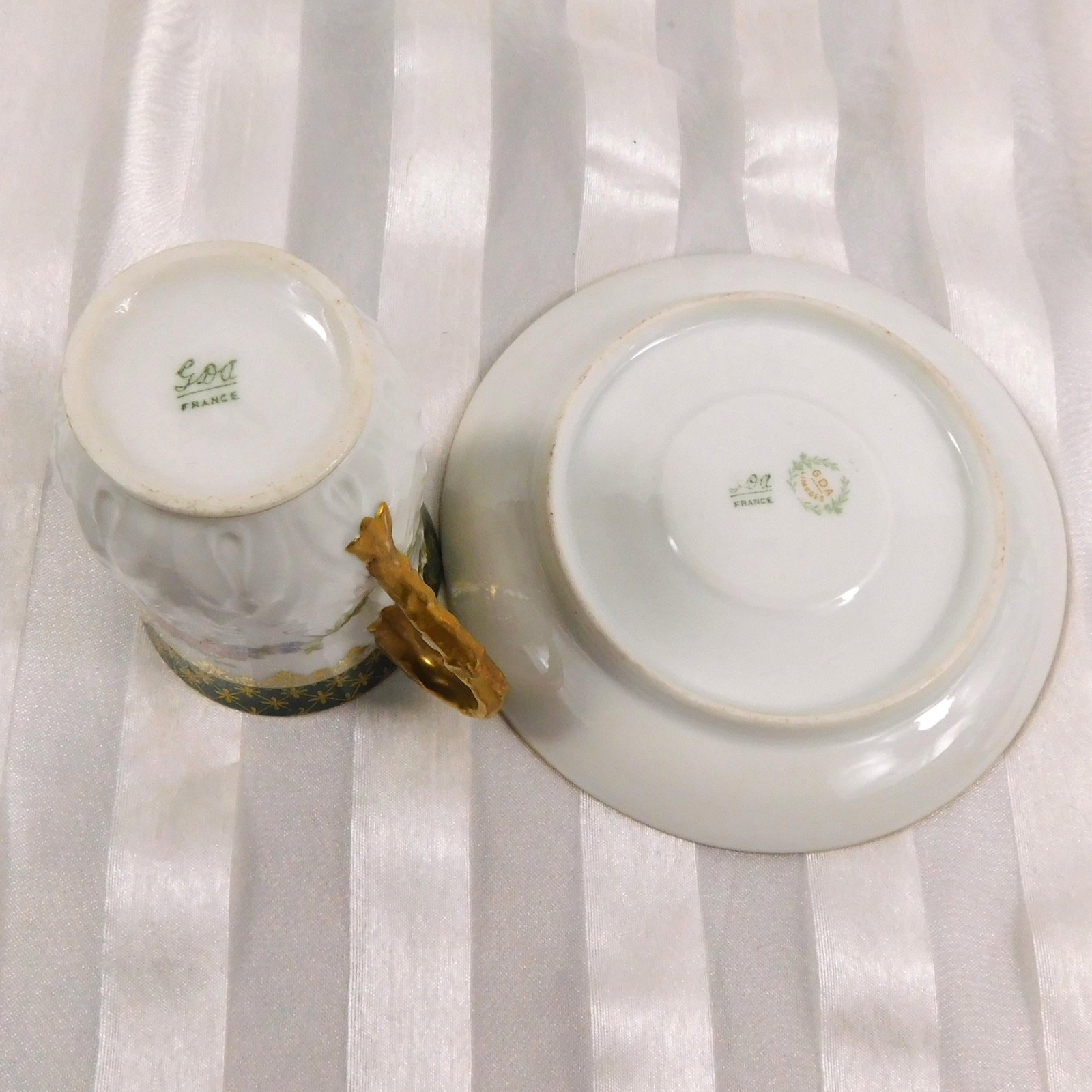 Gerard, Dufraisseix & Abbot Chcoolate Pot With Sugar Bowl and Cups - 18