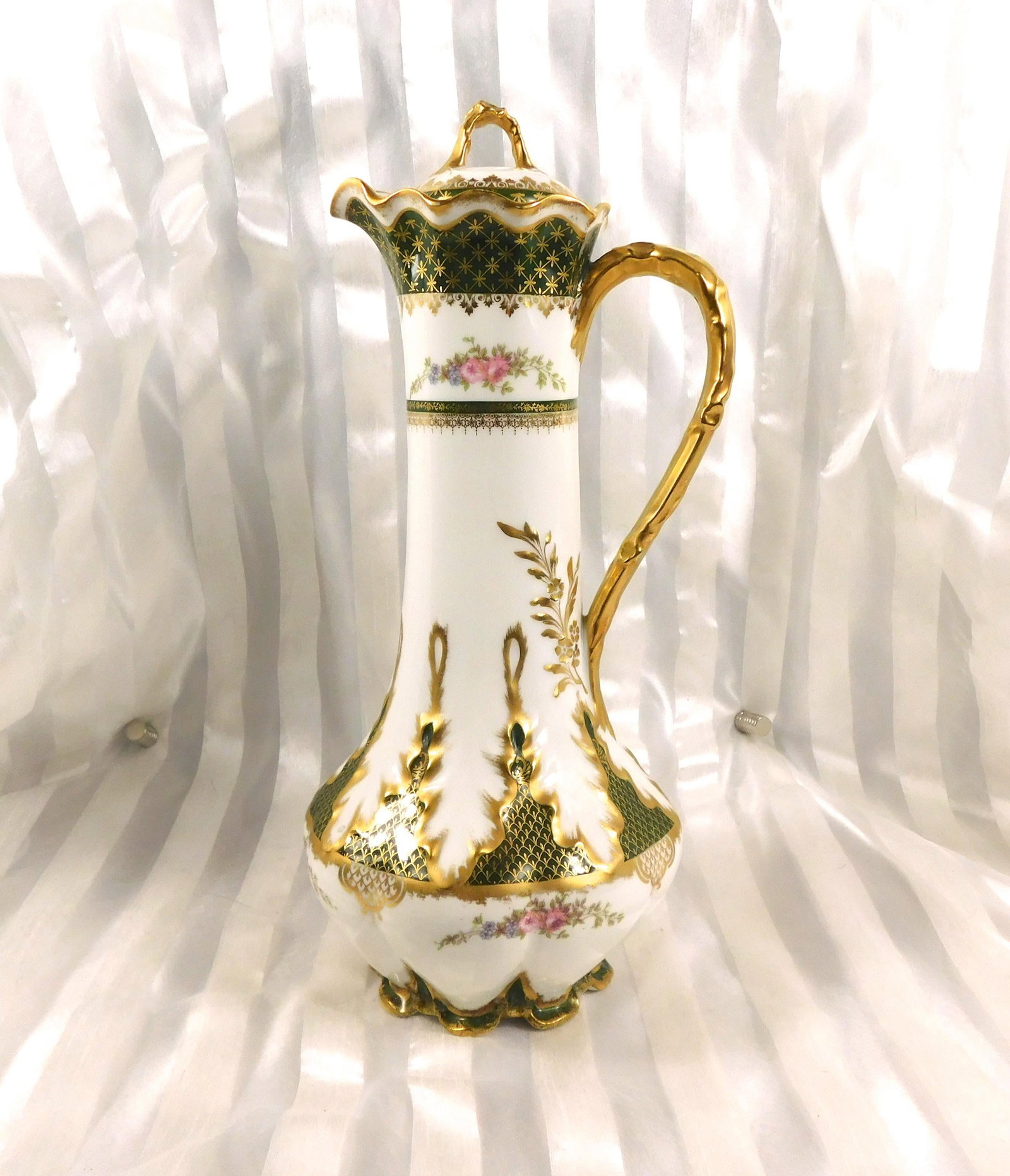 Gerard, Dufraisseix & Abbot Chcoolate Pot With Sugar Bowl and Cups - 3
