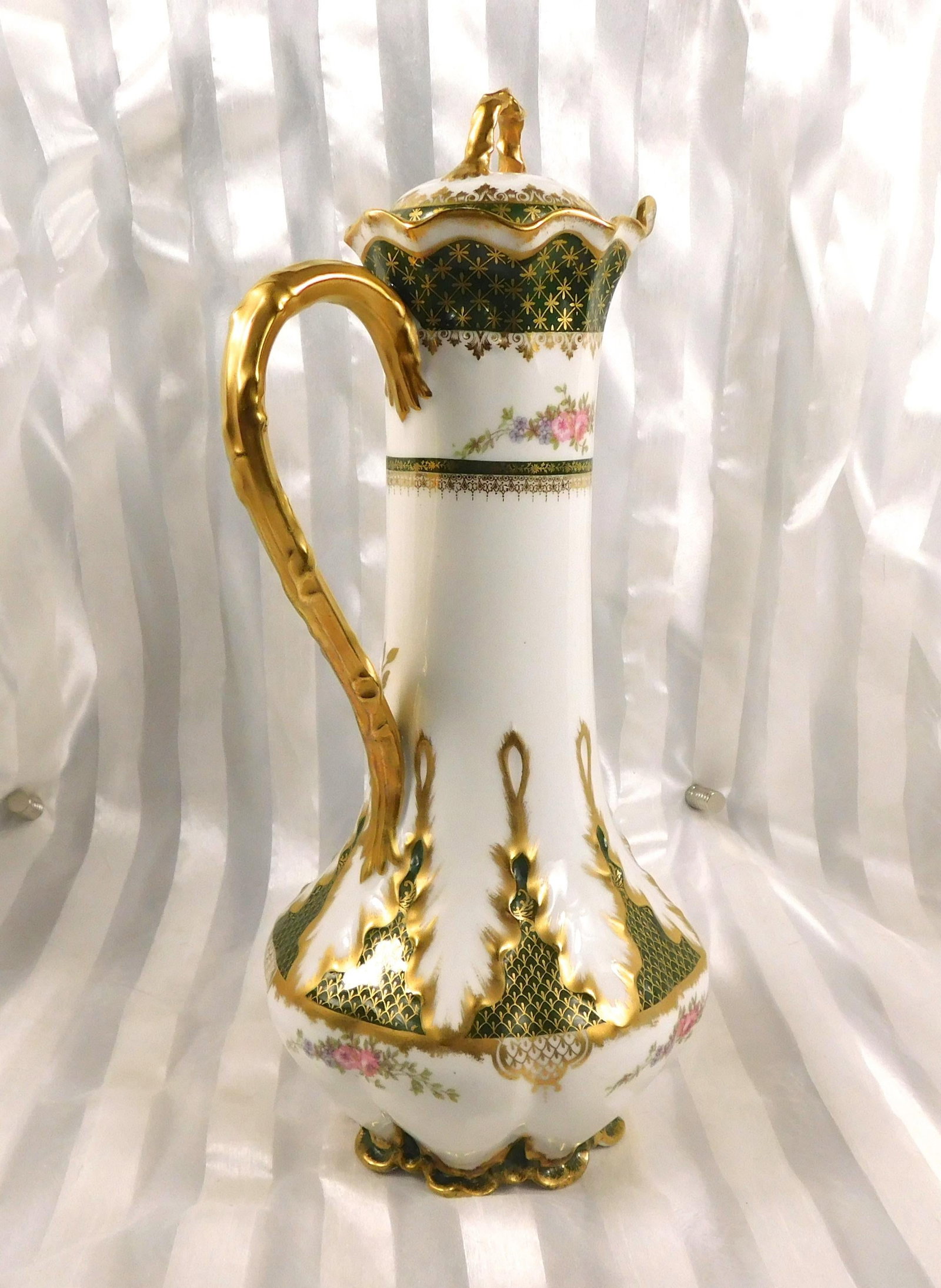 Gerard, Dufraisseix & Abbot Chcoolate Pot With Sugar Bowl and Cups - 5
