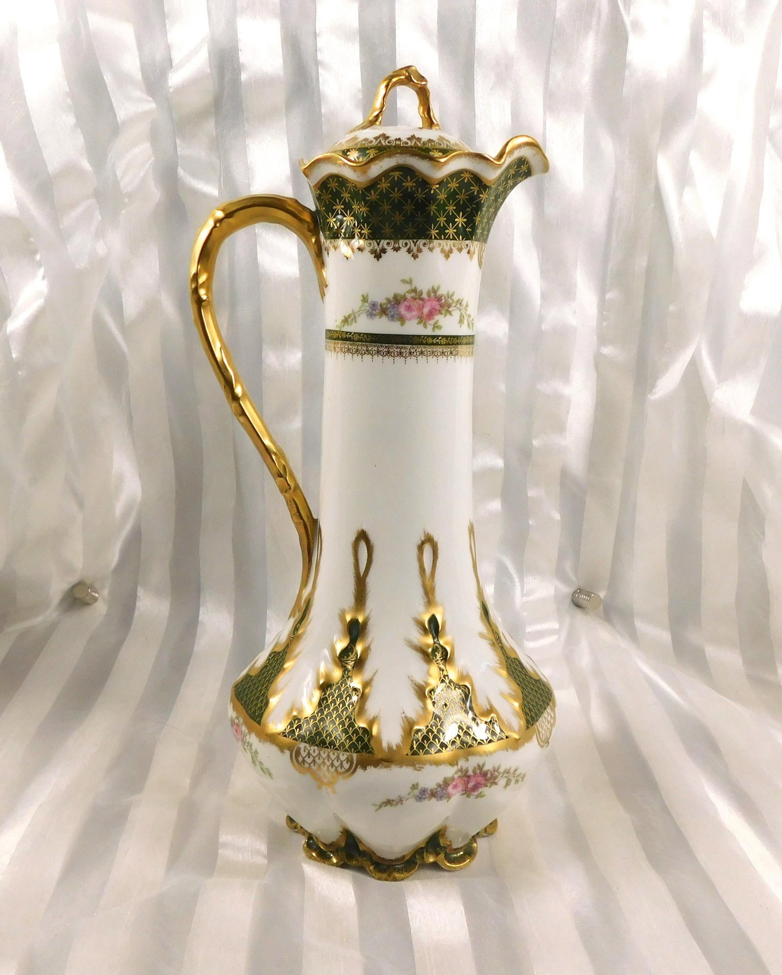 Gerard, Dufraisseix & Abbot Chcoolate Pot With Sugar Bowl and Cups - 7