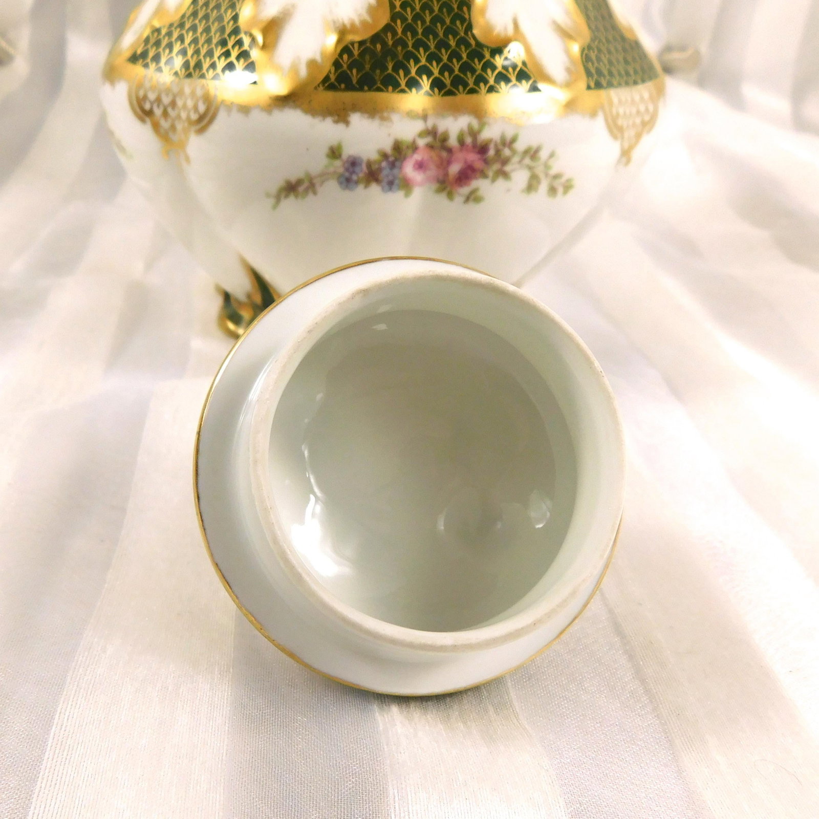 Gerard, Dufraisseix & Abbot Chcoolate Pot With Sugar Bowl and Cups - 9