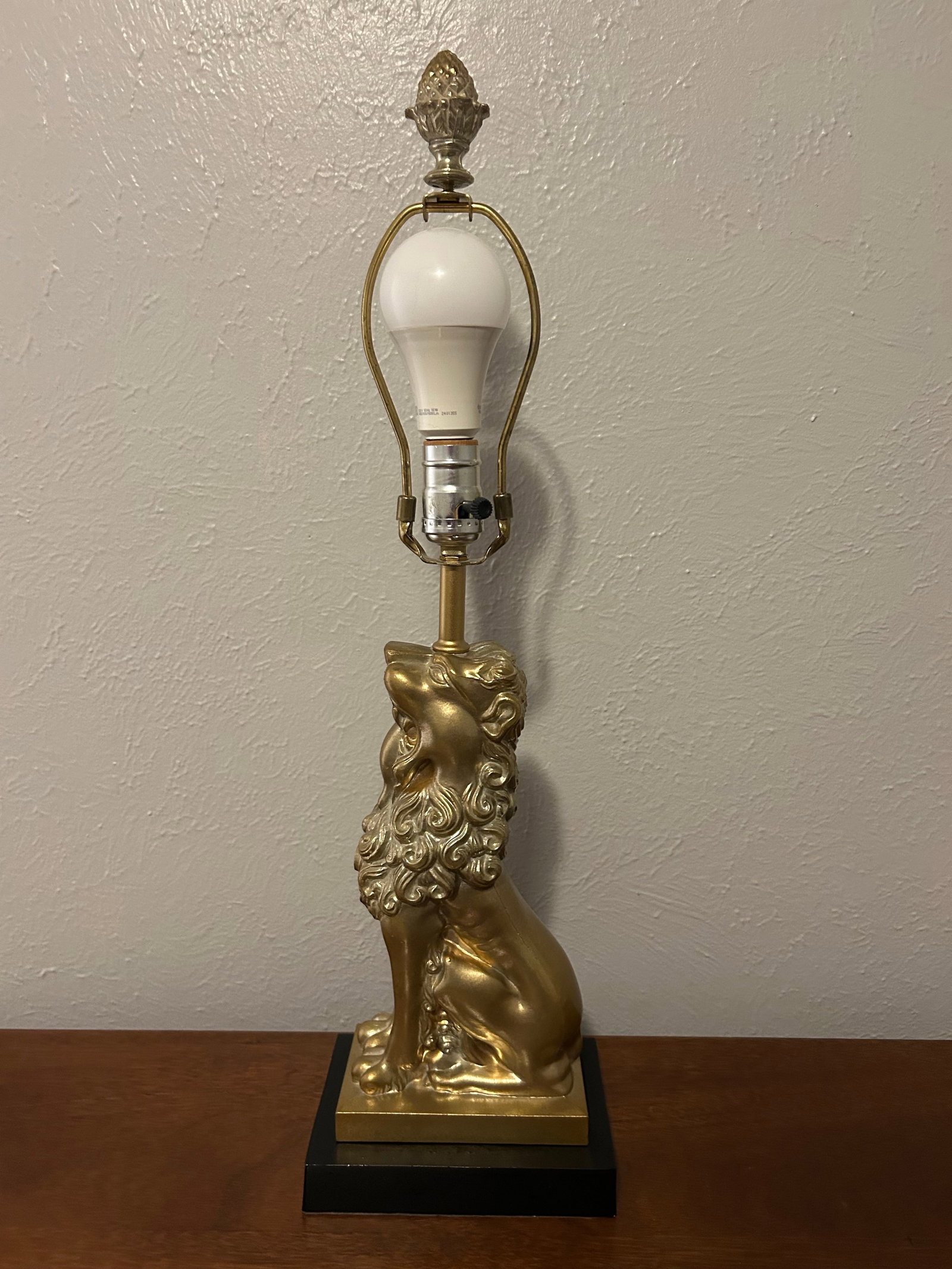 Vintage Robert Abbey Lion Lamp - 3
