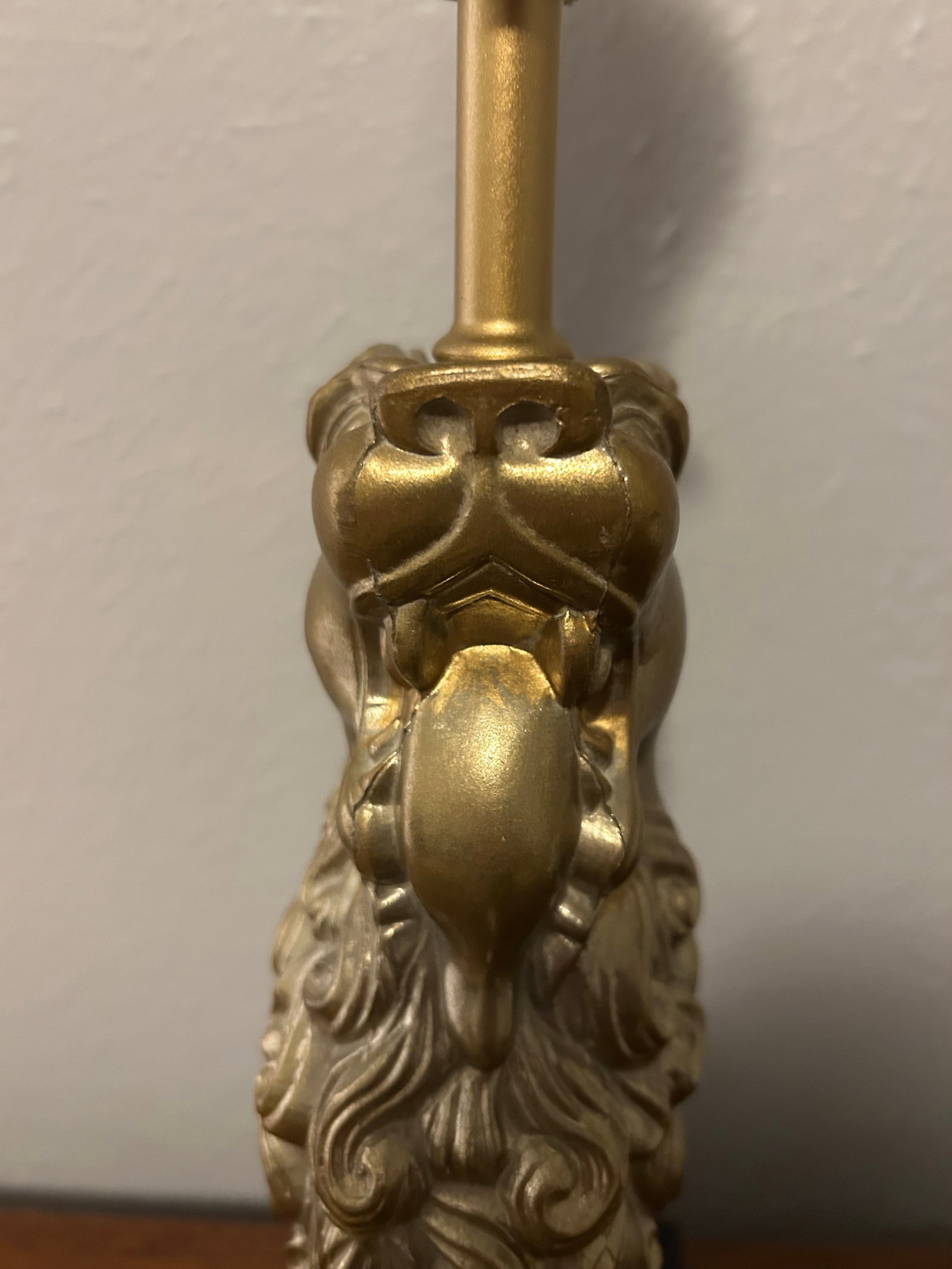 Vintage Robert Abbey Lion Lamp - 6