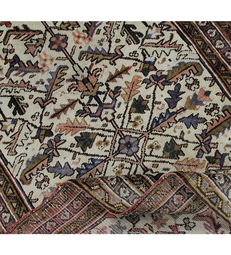 1970s Vintage Persian Heriz Runner Rug 3'2'' X 7'3'' - 3