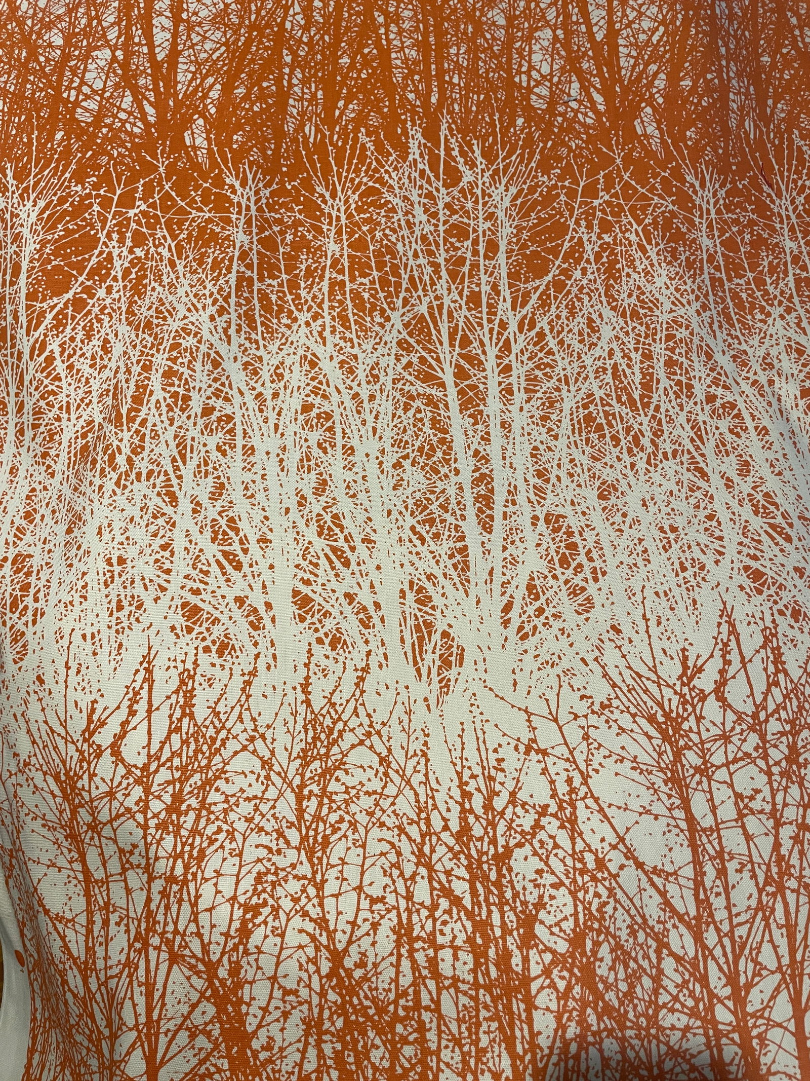 Vintage Vera Neumann Birches Fabric Bolt - 2