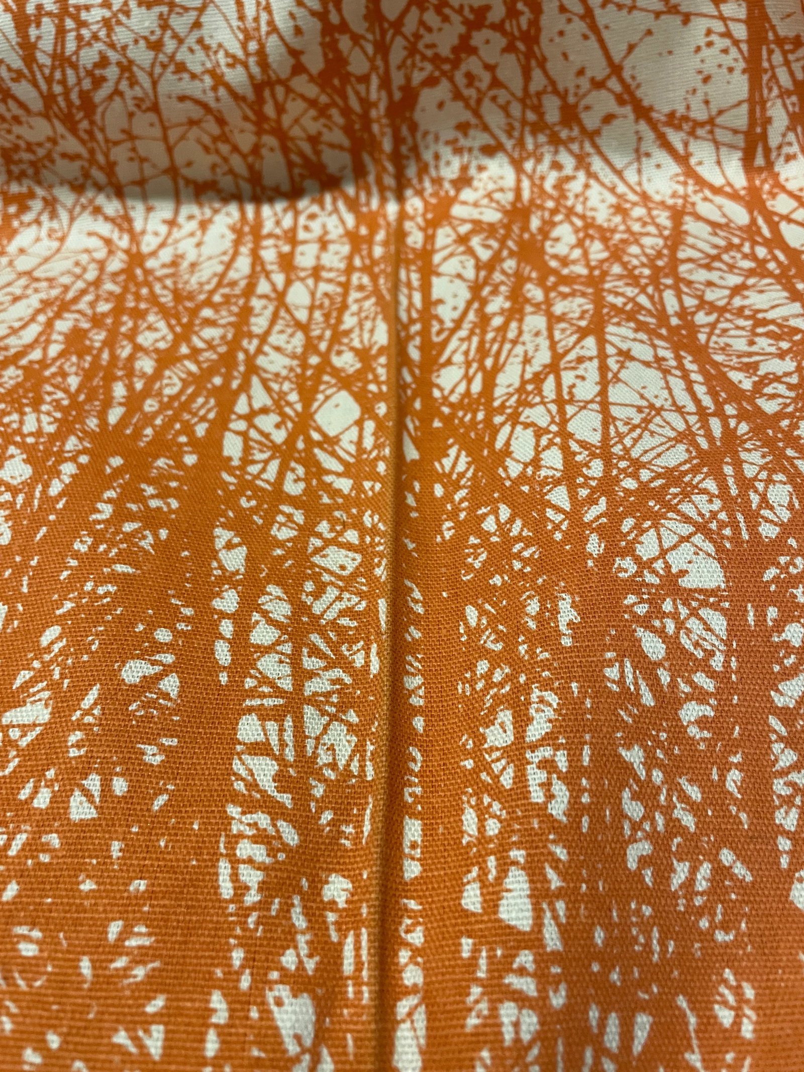 Vintage Vera Neumann Birches Fabric Bolt - 7
