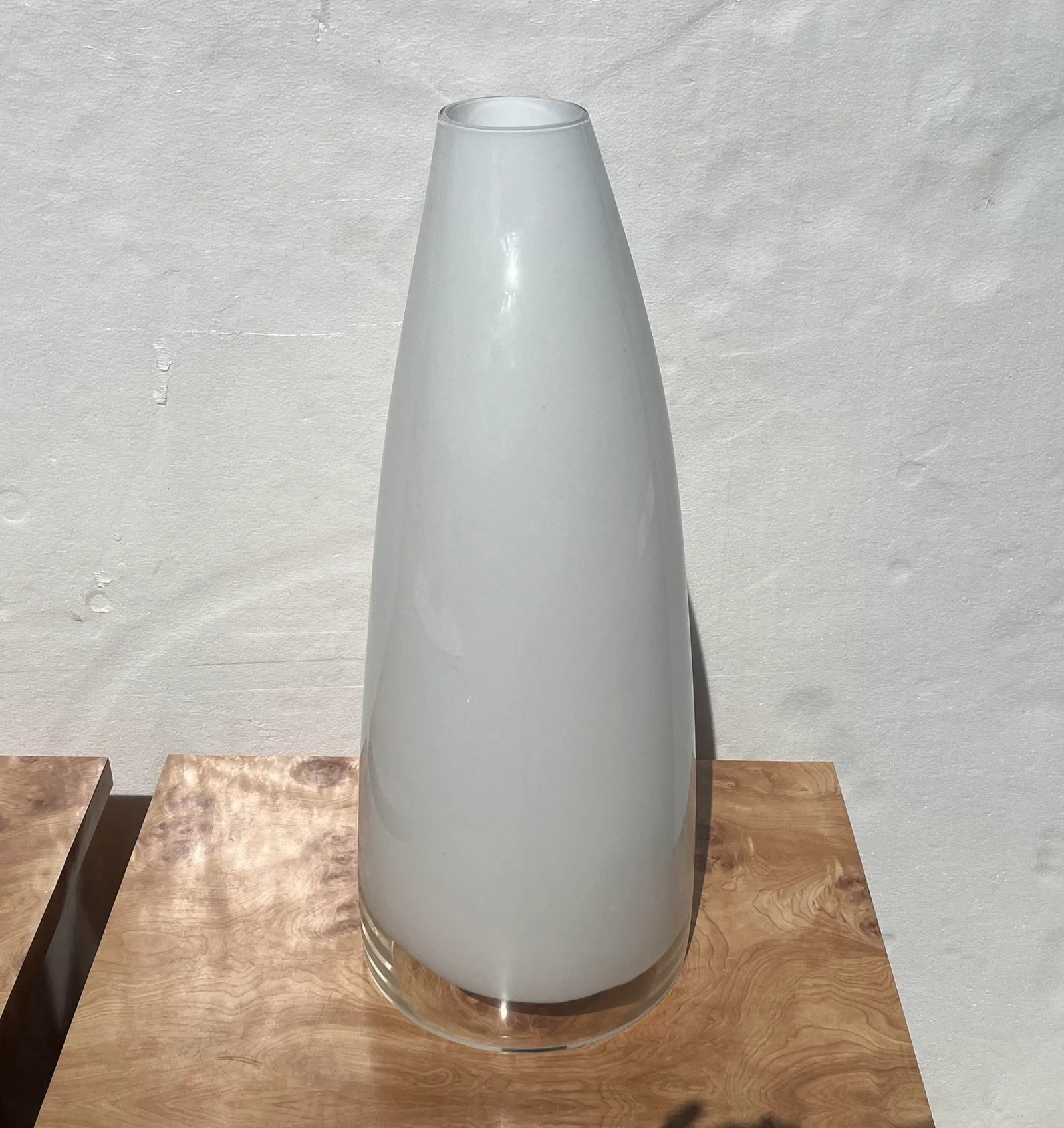 Italian Murano Style Glass Blown Table Lamp - Signed - 2