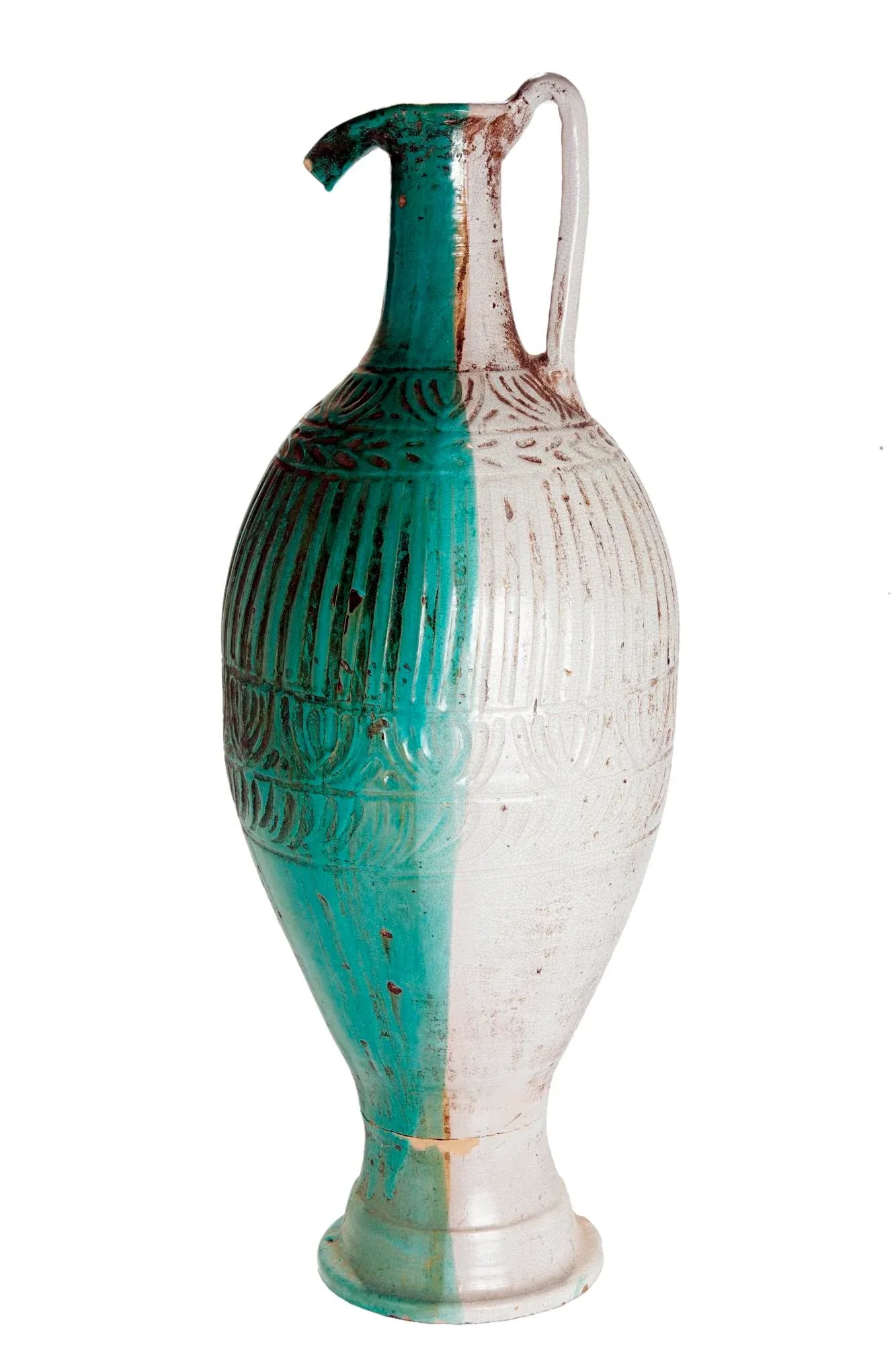 Mid 20th Century Moroccan Ceramic Urn - 11