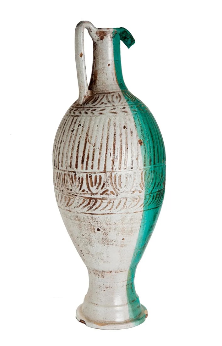 Mid 20th Century Moroccan Ceramic Urn - 6