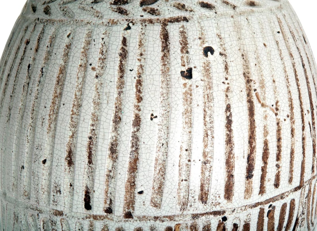 Mid 20th Century Moroccan Ceramic Urn - 9