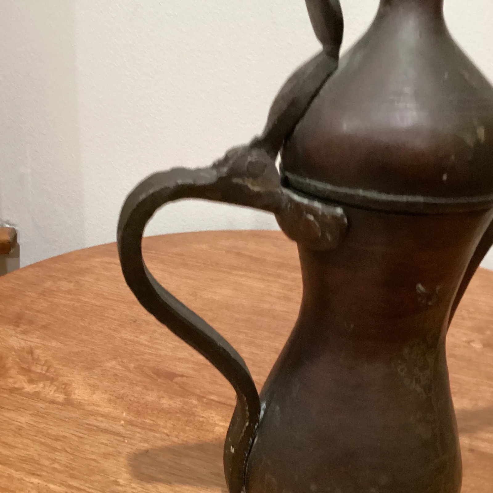 19th Century Collectible Arabian Middle Eastern Dallhah Moorish Coffee Pot - 11