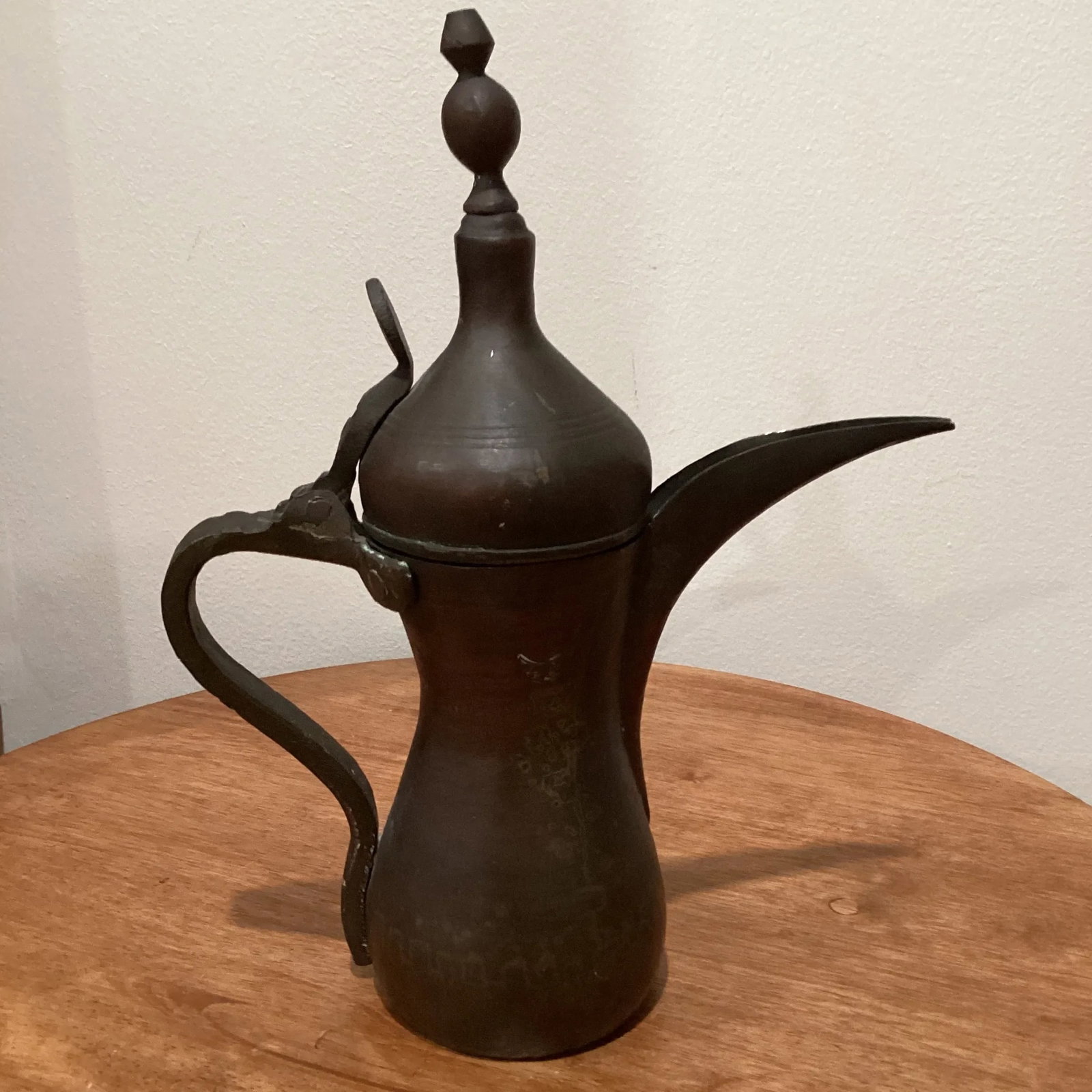 19th Century Collectible Arabian Middle Eastern Dallhah Moorish Coffee Pot - 13