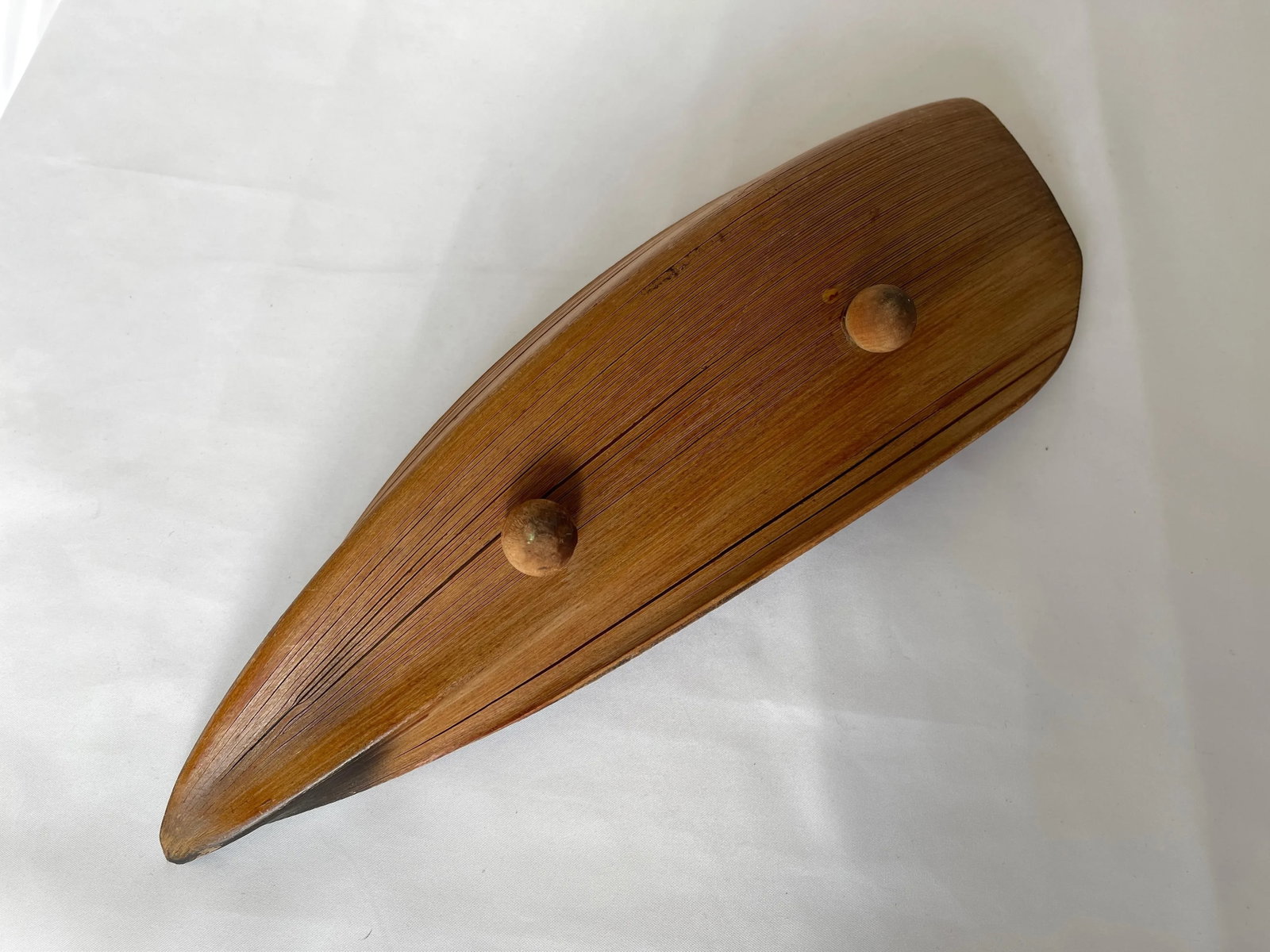 1950s Natural Florida Palm Leaf Centrepiece Tray - 3