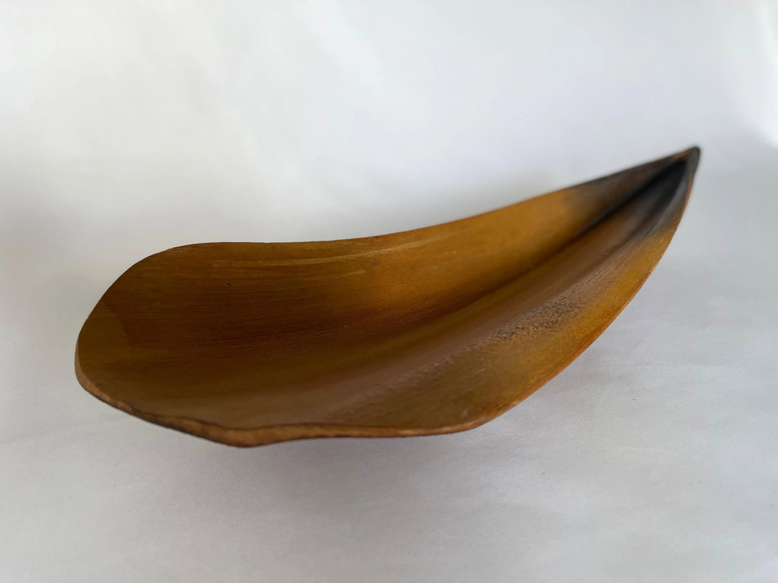 1950s Natural Florida Palm Leaf Centrepiece Tray - 4