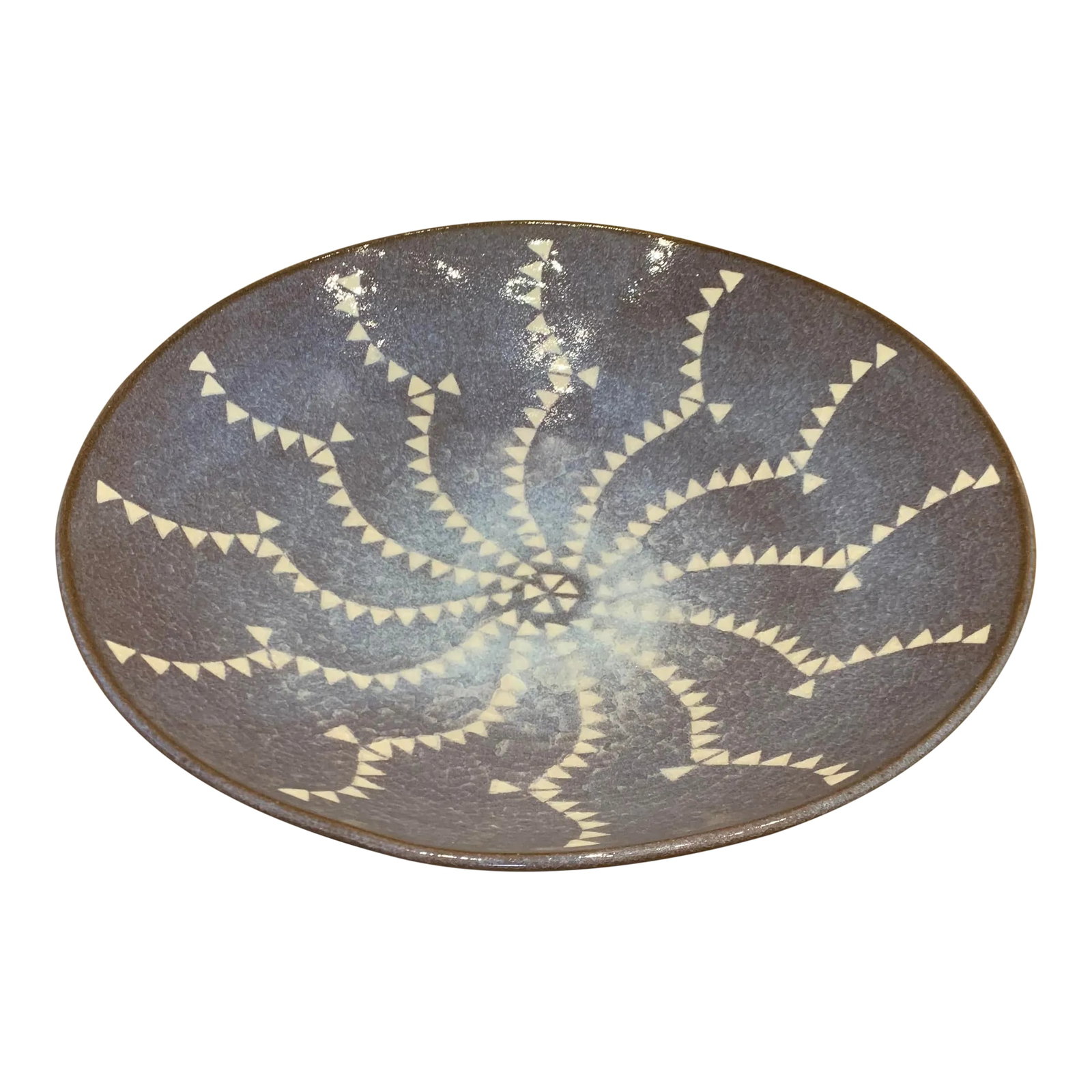 Japanese Glazed Serving Bowl (1 of 7)