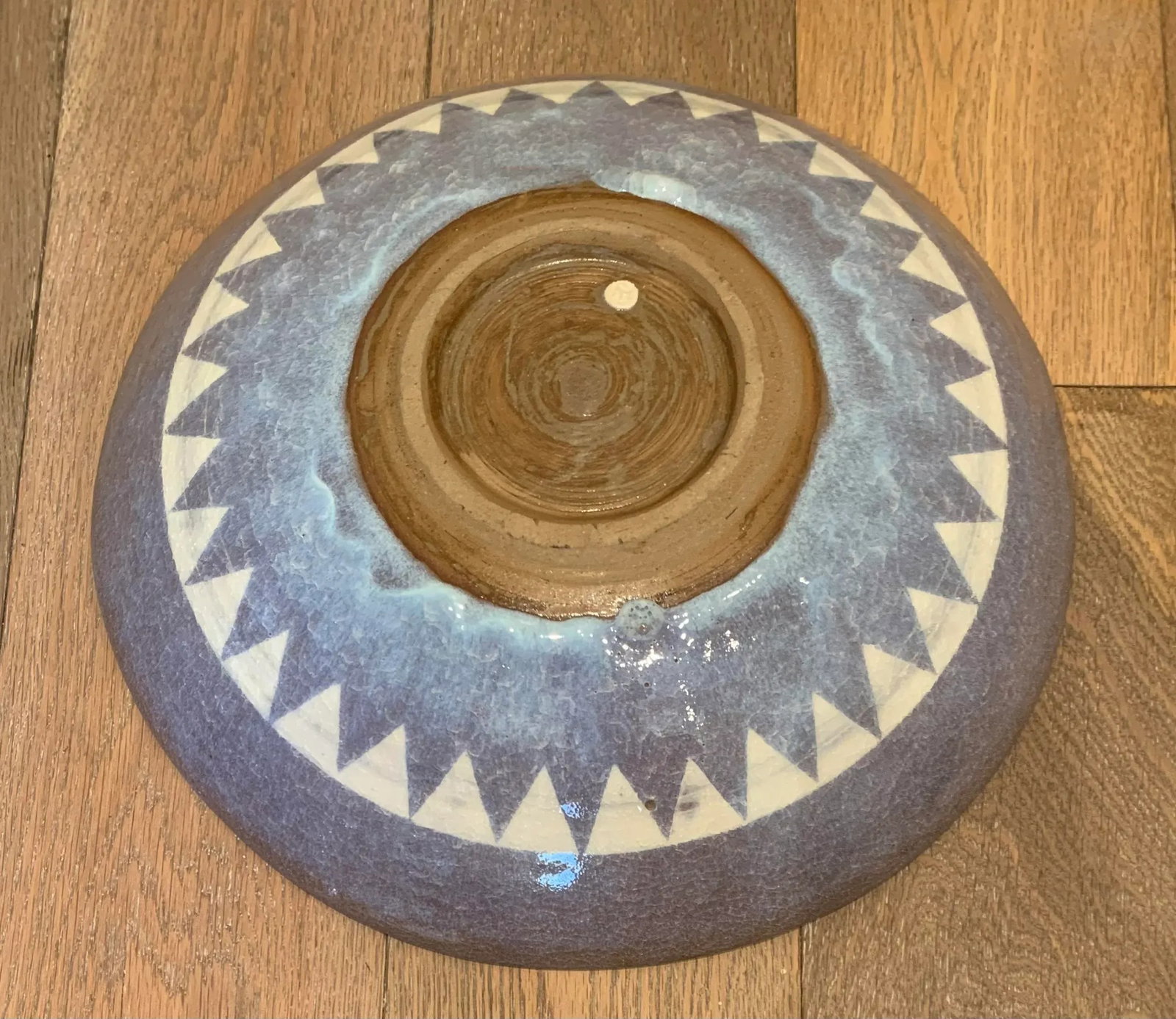 Japanese Glazed Serving Bowl - 4
