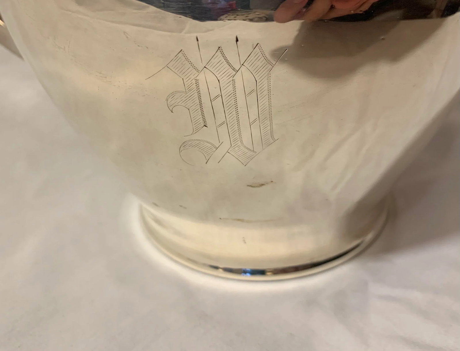 Vintage Silverplate Water Pitcher by Hartford Sterling Co. - 12