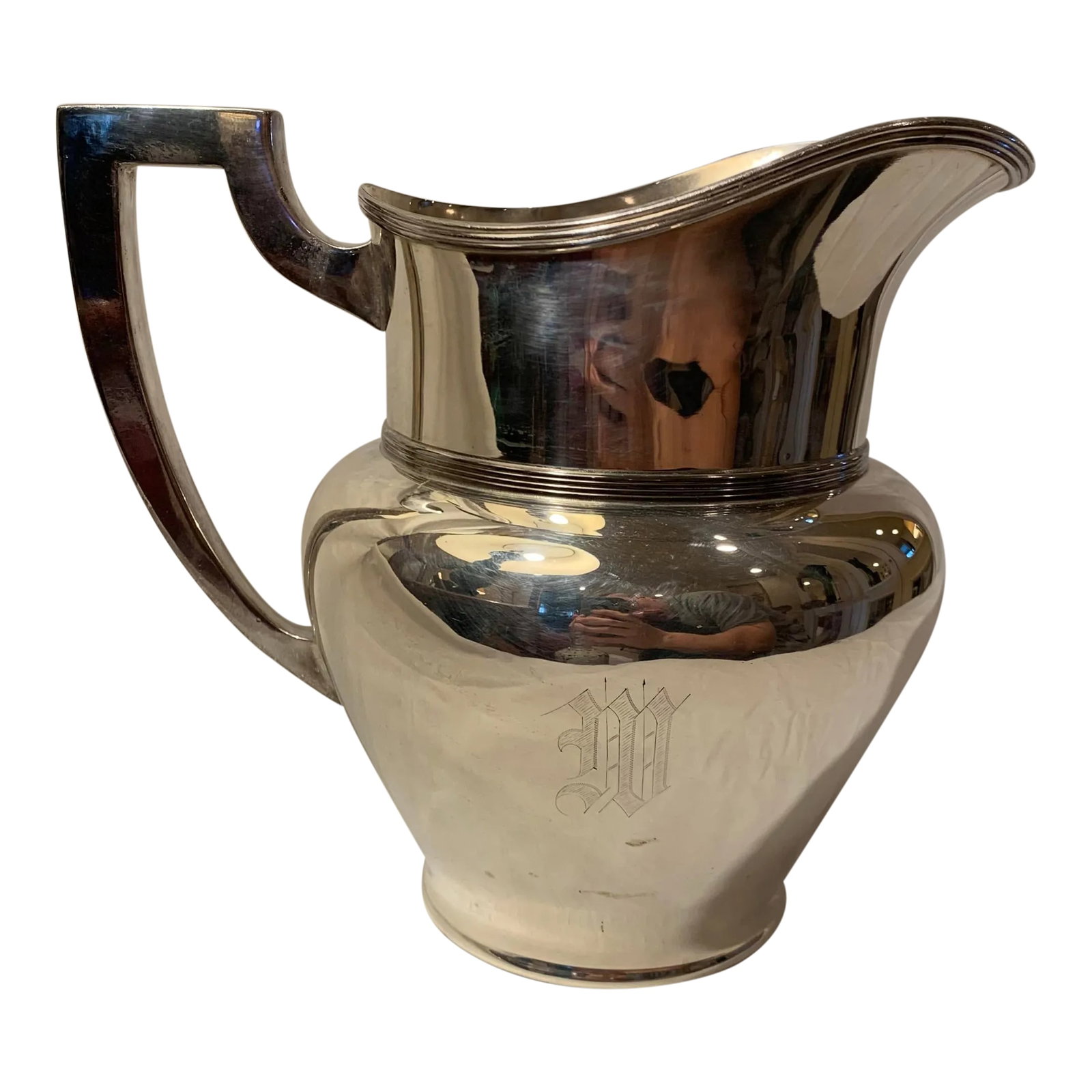 Vintage Silverplate Water Pitcher by Hartford Sterling Co. (1 of 13)