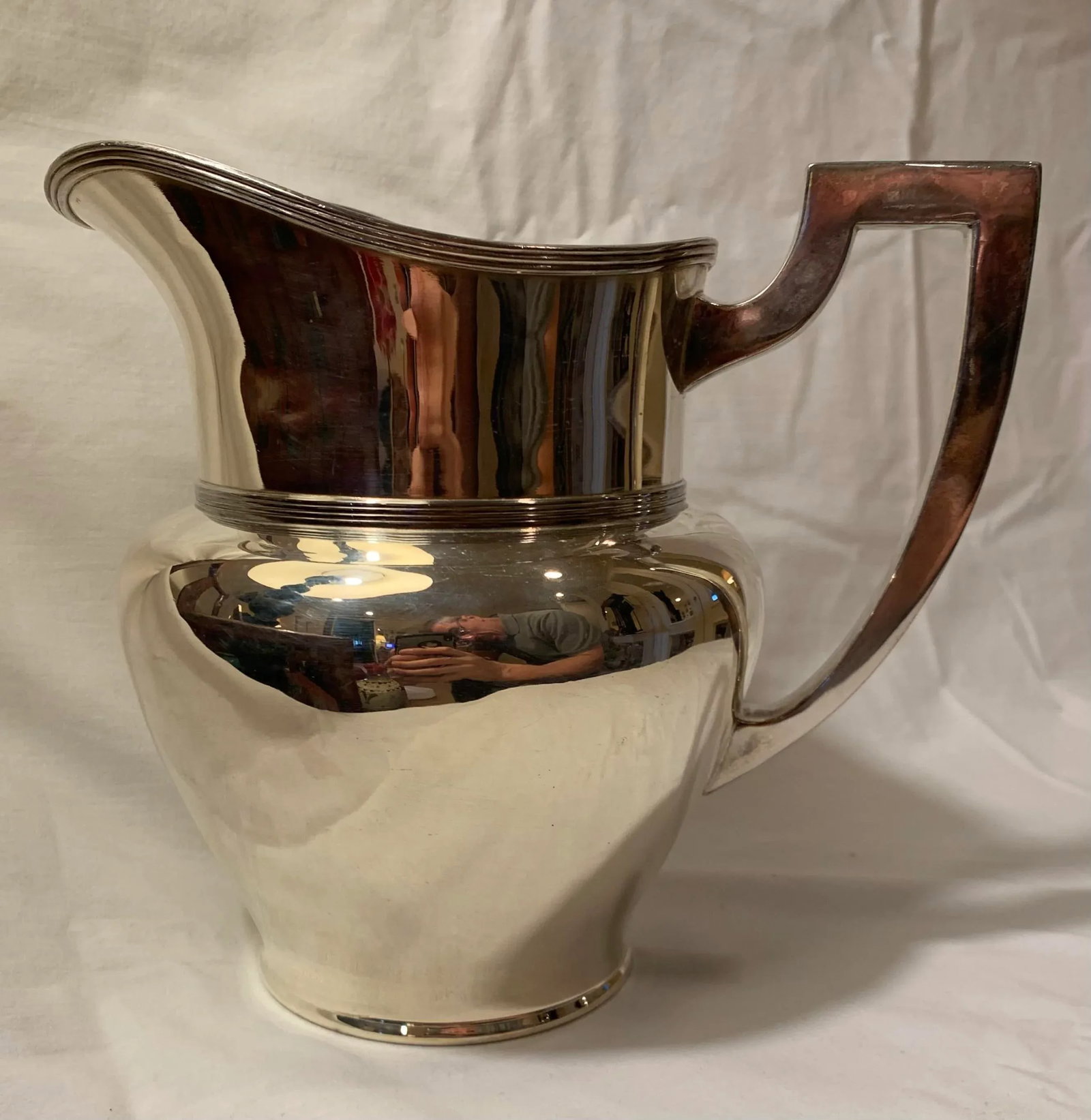 Vintage Silverplate Water Pitcher by Hartford Sterling Co. - 3