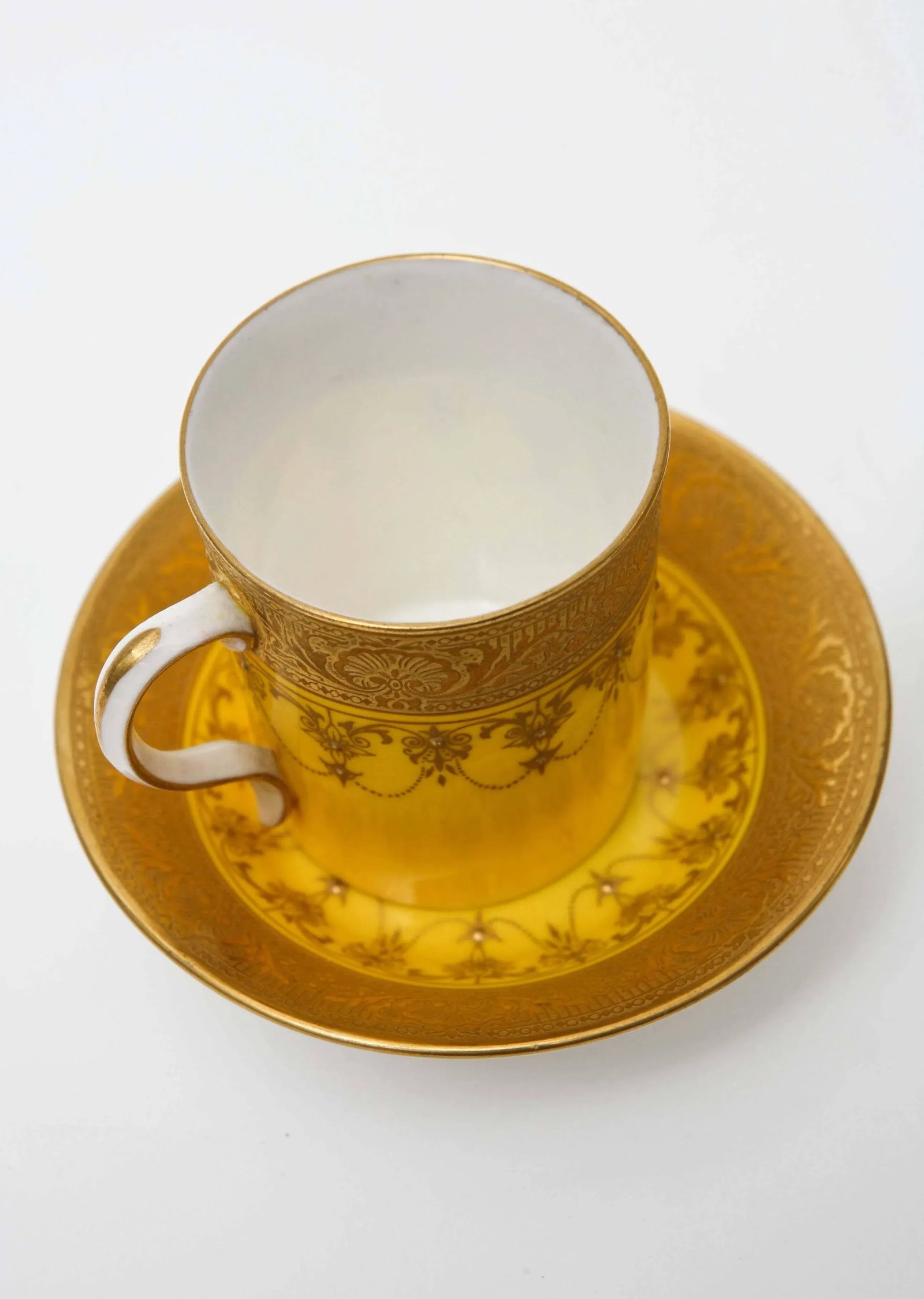 Antique Royal Worcester England Custom Demi Tasse Sets, 8 Pieces - 10
