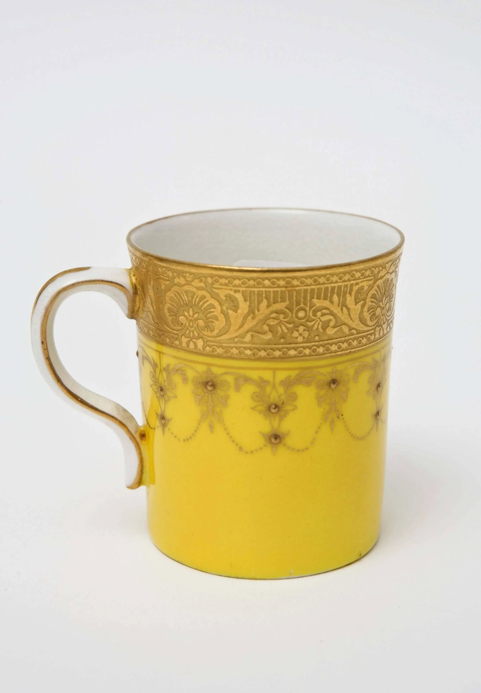 Antique Royal Worcester England Custom Demi Tasse Sets, 8 Pieces - 8