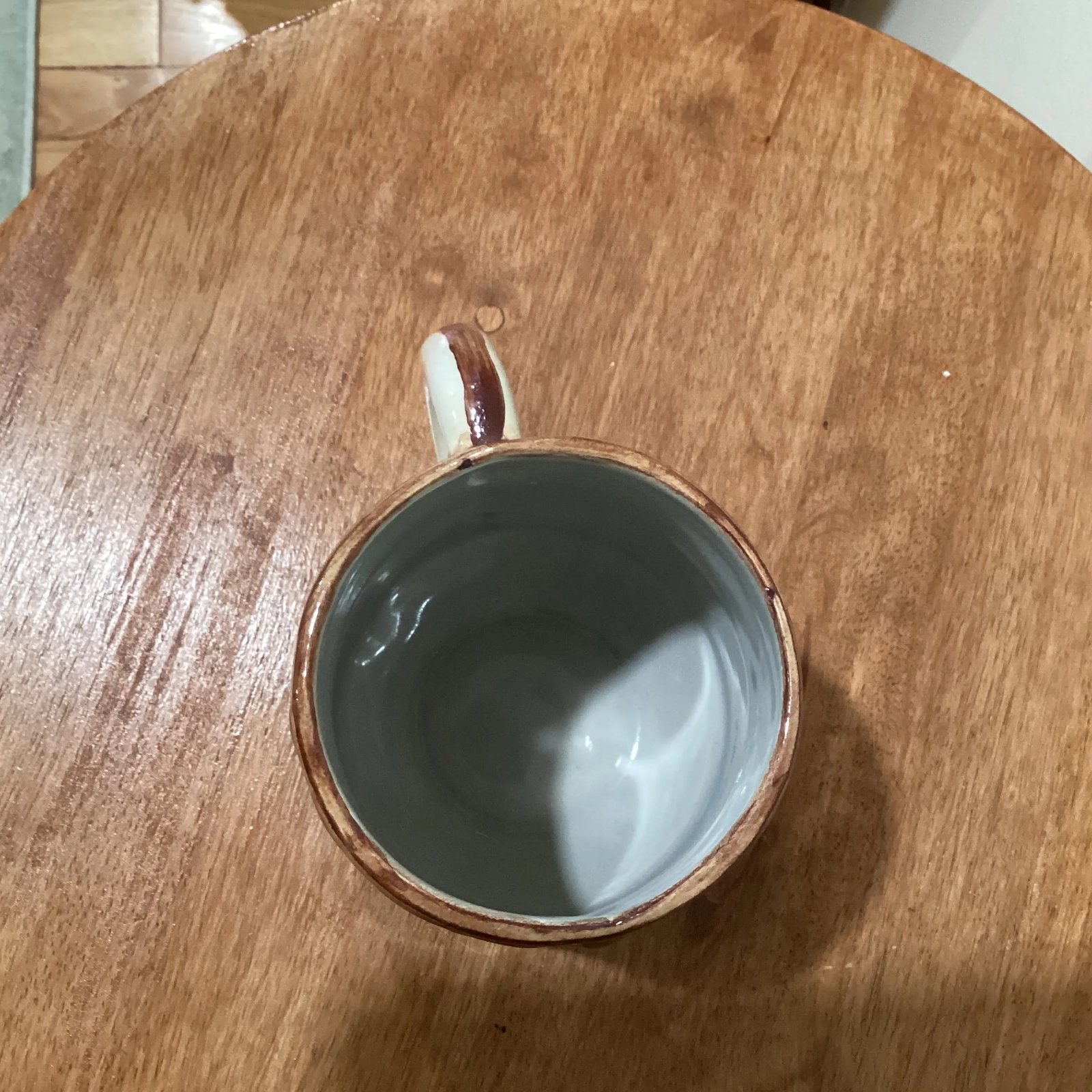 Vintage Israel Ceramic Art Pottery Cup Artist Halivny - 5