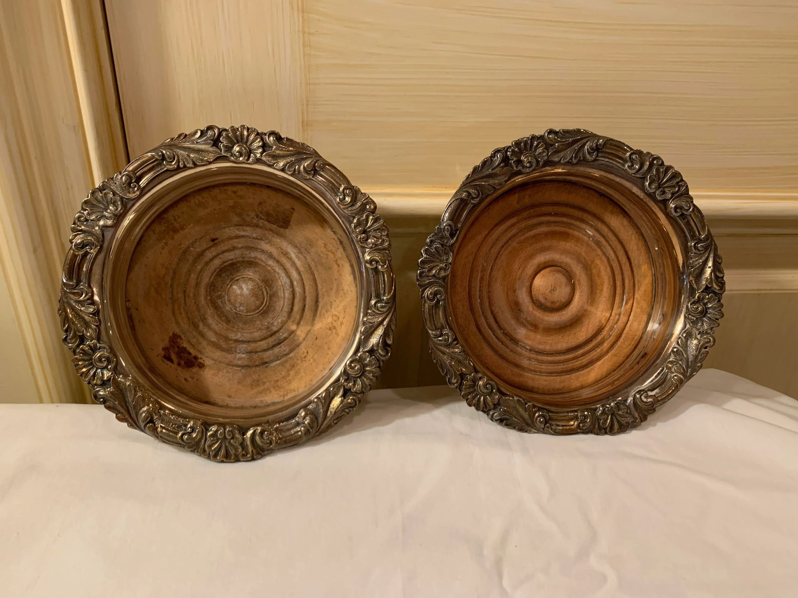 Antique Bottle Coasters- Set of 2 - 3