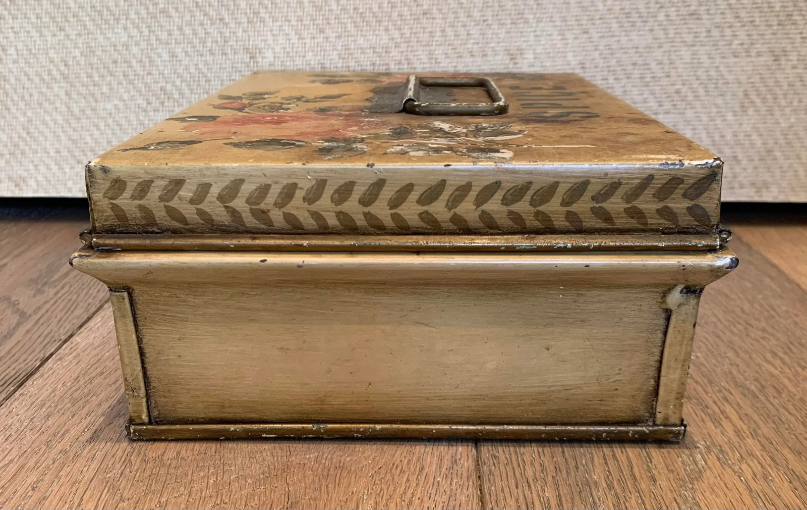 Early 20th Century Hand Painted French Spice Box - Set of 7 - 6