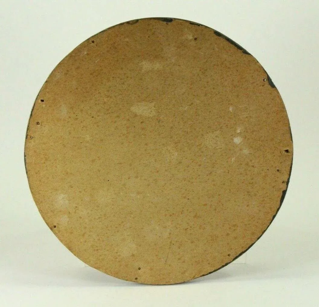 Early 19th Century Carved Wood Roundel / Plaque Bucolic Scene - 7