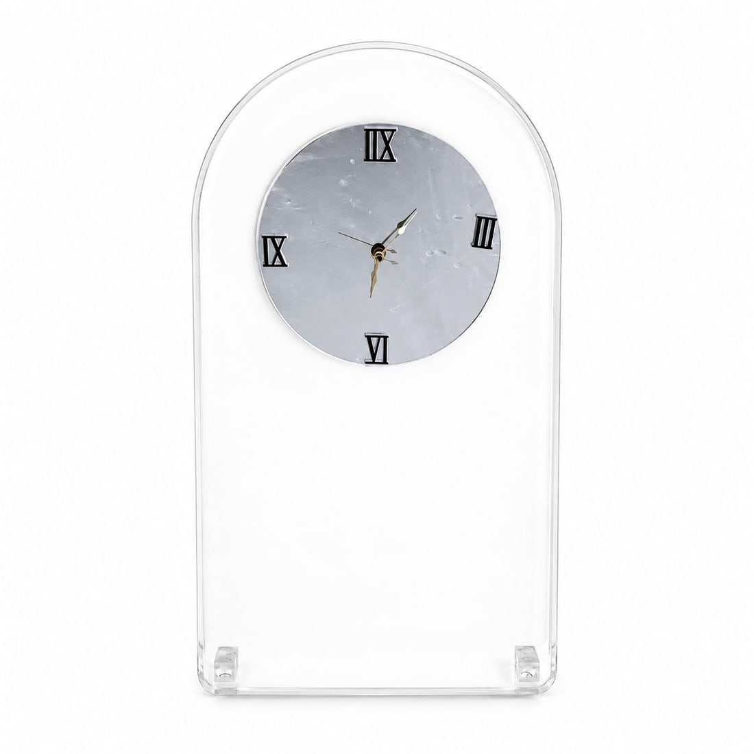 1970s Mid-Century Modern Lucite Wall Clock - 3
