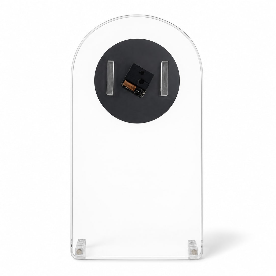 1970s Mid-Century Modern Lucite Wall Clock - 5