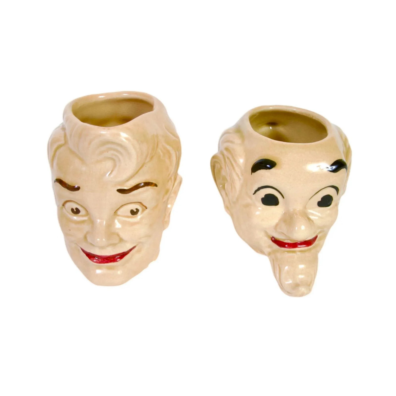 Rare Lil' Abner and Pappy Yokum Toby Mugs - 4