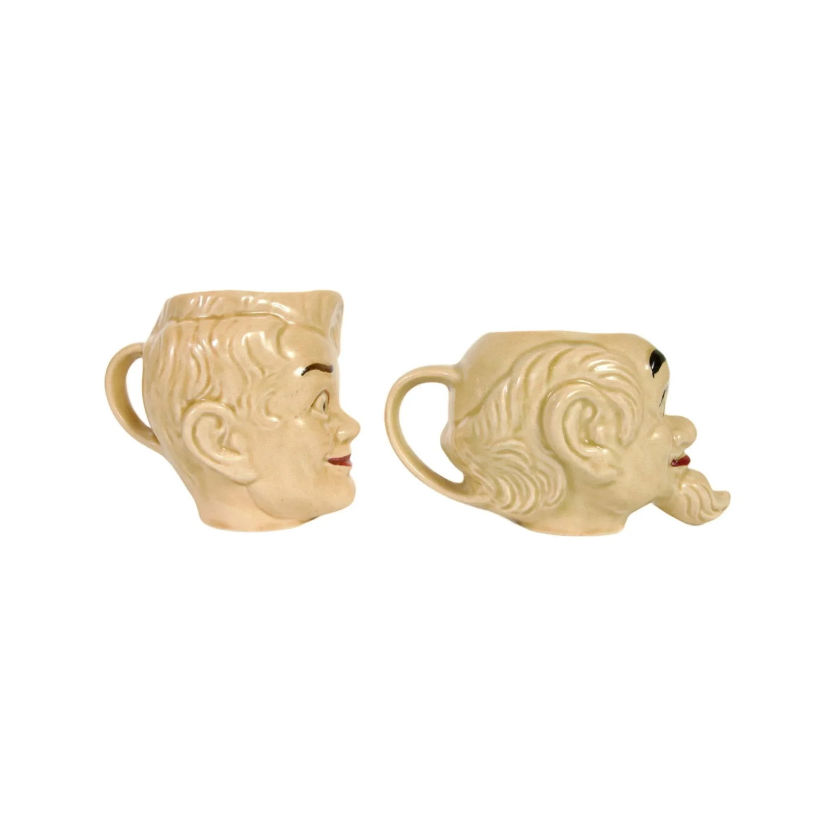 Rare Lil' Abner and Pappy Yokum Toby Mugs - 5