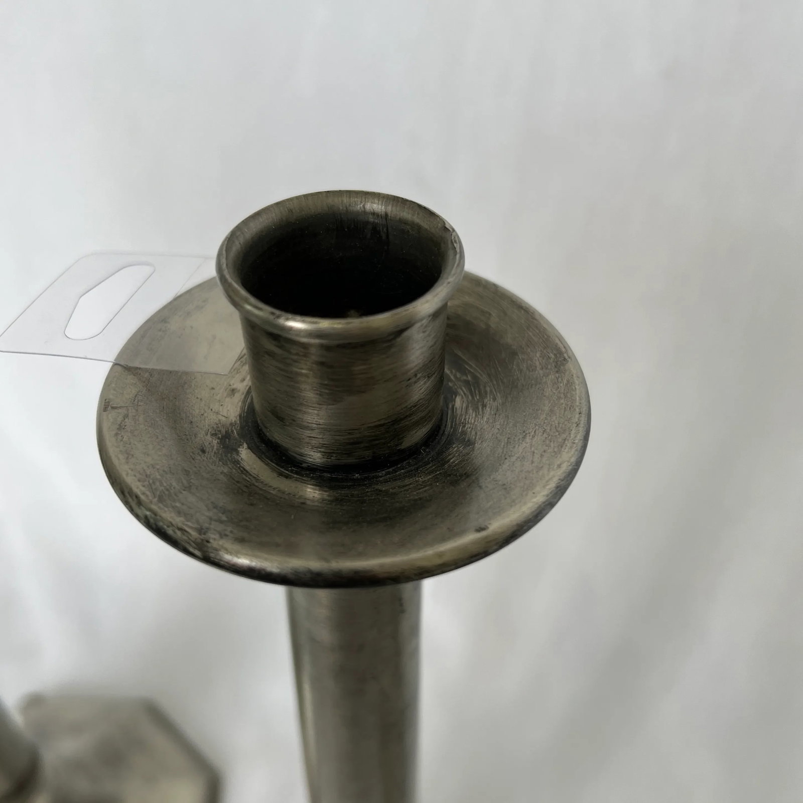 1990s Italian Pewter Candle Holder - Set of 3 - 7